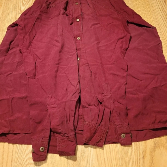 Hunt Club Men's Button Up Shirt Size: Large 100 Percent Silk - Picture 9 of 10